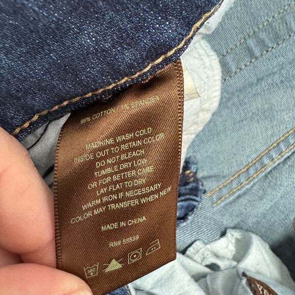 Kut From The Kloth Jeans Womens 10 Blue Catherine Boyfriend Dark Wash - Picture 4 of 7